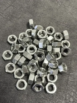 Гайка М8 нержавеющая шестигранная - 50 штук