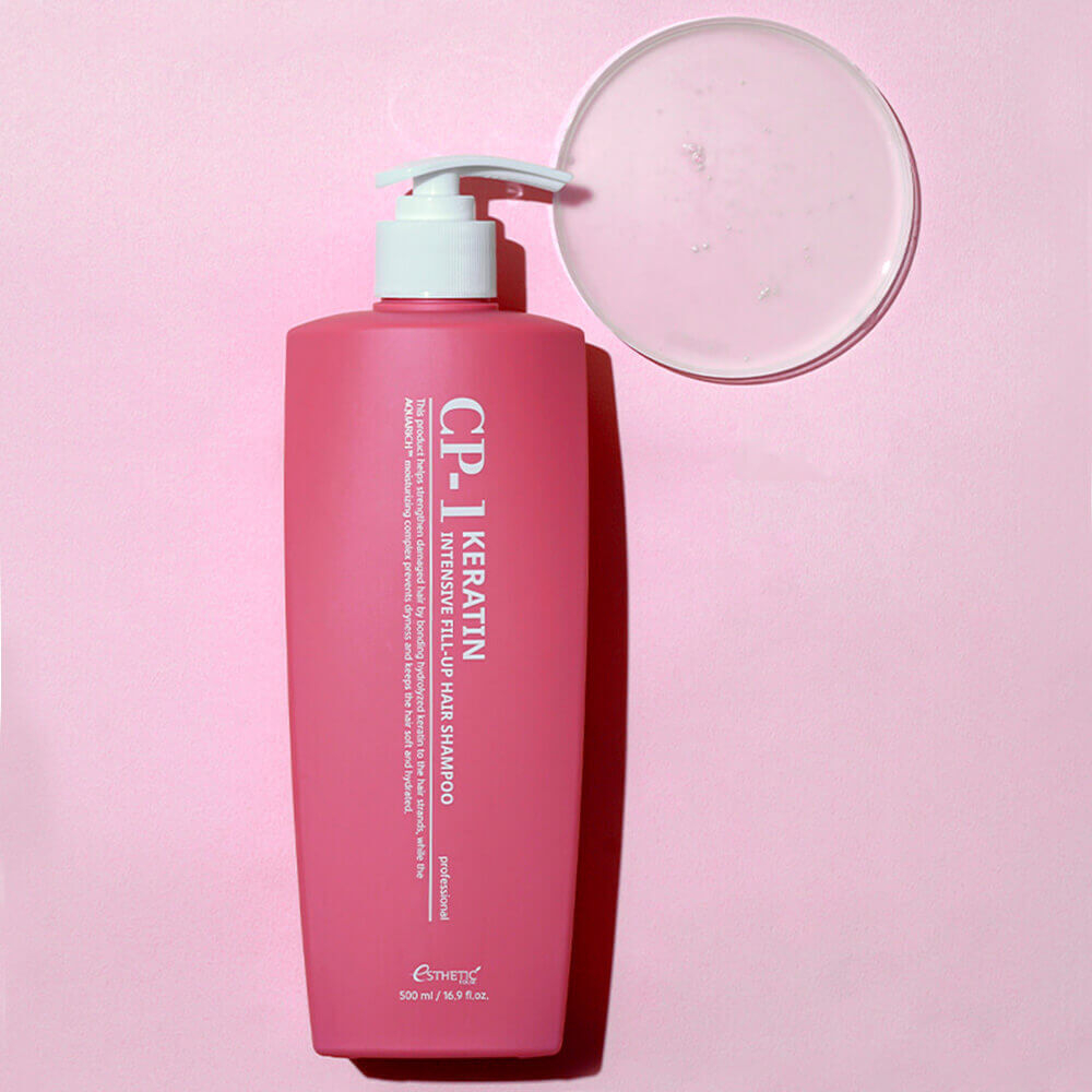 Esthetic House CP-1 Keratin Intensive Fill-up Hair Shampoo восстанавливающий шампунь для волос с кератином
