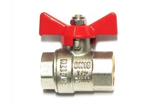 Кран вода VALTEC 1/2&quot; г/г баб (VT.217)