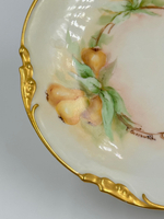 Декоративная тарелка «Груши» Jean Pouyat Limoges