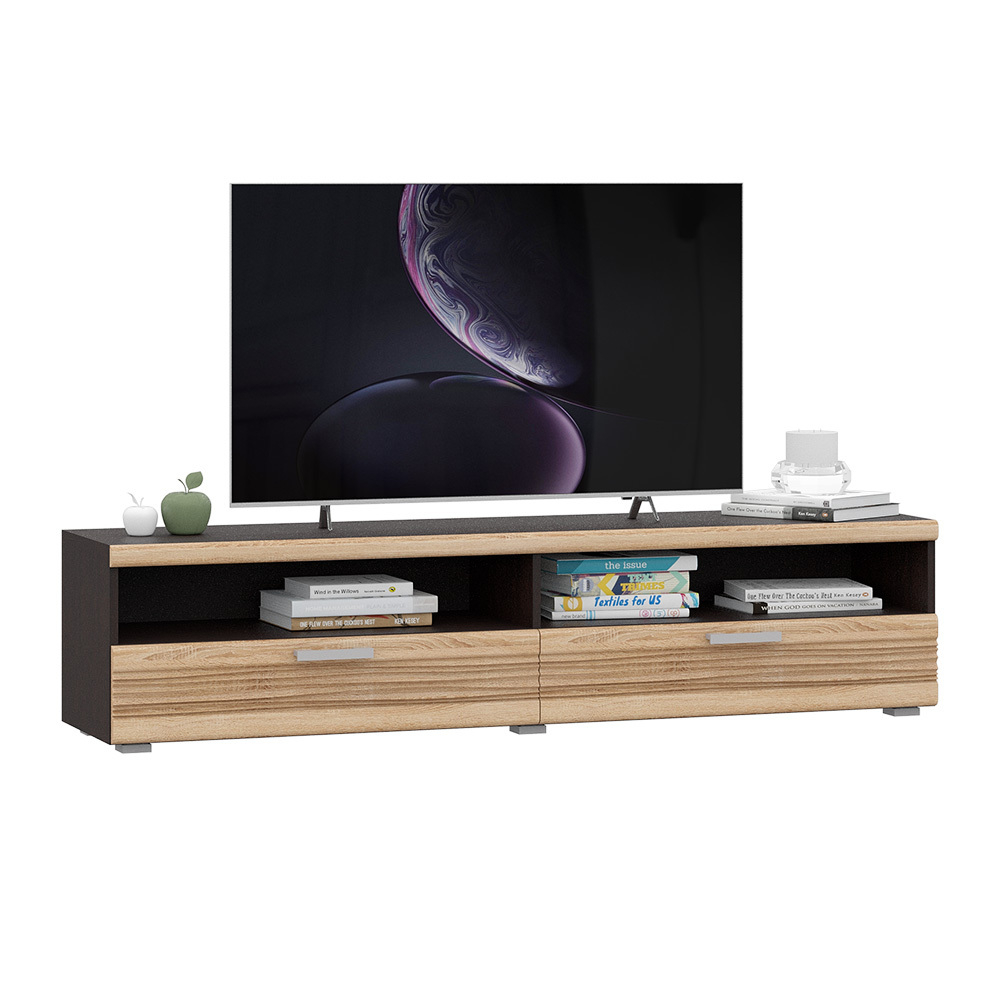 Тумба ТВ Асти ТБ-004, Дуб сонома, Венге