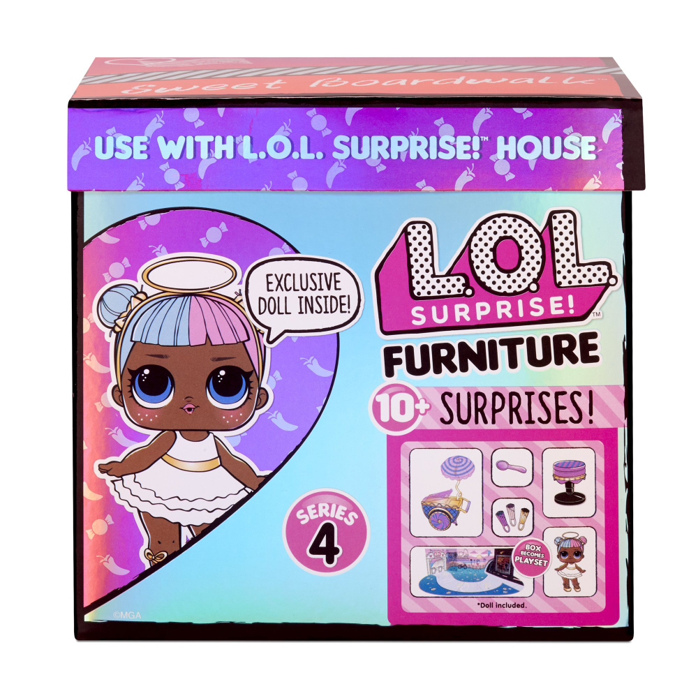 Эксклюзивный набор LOL Surprise - Тележка со сладостями с куклой Sugar (Сахарок)