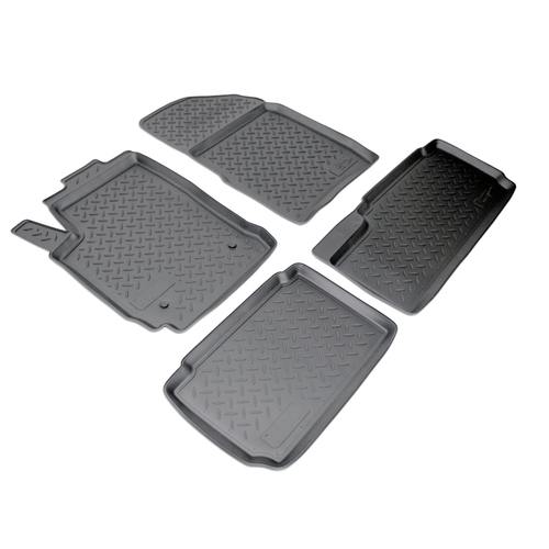 Ковры в салон Norplast/Unidec для Citroen Xsara Picasso в кузове N68 (1999-), Черный, арт.NPL-Po-14-88