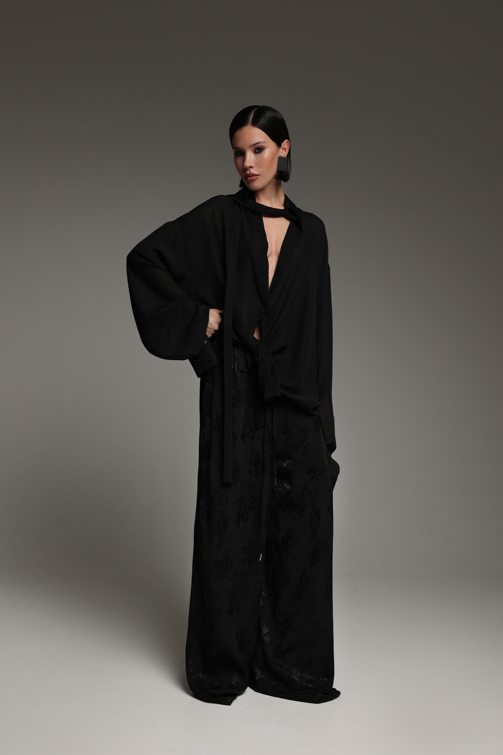 Рубашка из шифона