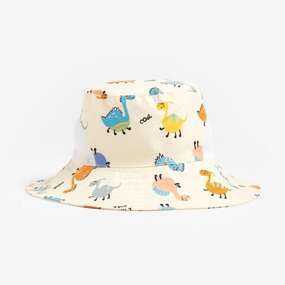 Панама детская "Дино", цв, бежевый, р. 54/ 9101039 MINAKU
