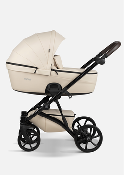 Tutis Коляска 2 в 1 VIVA 5+ Leather Vanilla