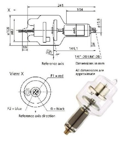Рентгеновская трубка SV150/25/48 -V