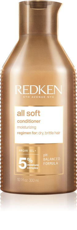 Redken All Soft - питательный кондиционер для сухих и ломких волос /   300  ml  / GTIN 3474636919970