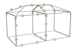 ШАТЕР «ПИКНИК-ЛЮКС» 6,0Х3,0
