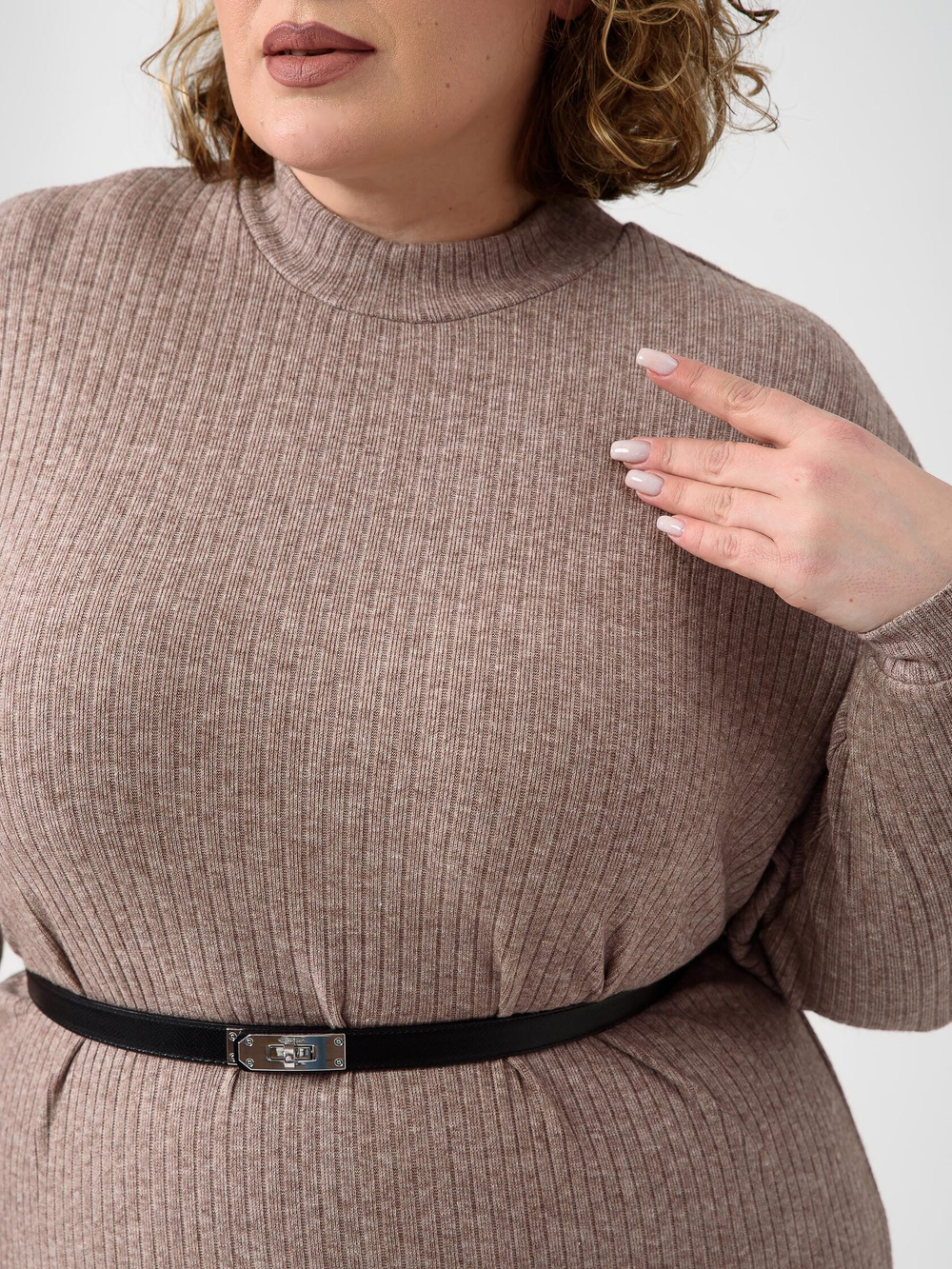 Платье женское "Ангора" (стойка)