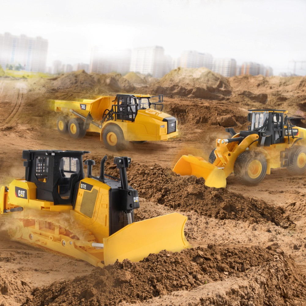 Радиоуправляемый погрузчик Carrera RC CAT 25003 950M Wheel Loader 1:24 2,4 ГГц — фото 12