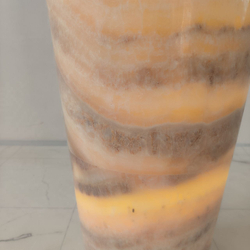 Раковина напольная из оникса Yellow ON-04198 (40*40*90 см)