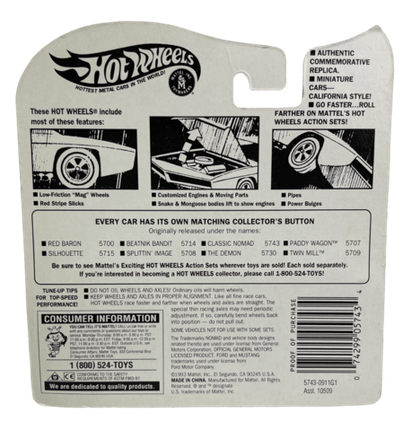 Hot Wheels Vintage Series: Classic Nomad (Turquoise & Dark Green) (1993)