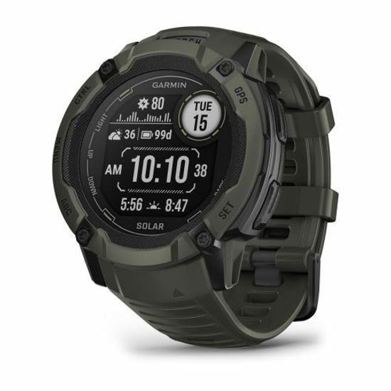 Смарт-часы Garmin Instinct 2X Solar, Moss 010-02805-05