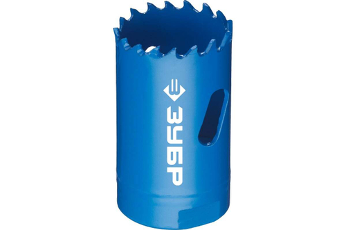 Биметаллическая коронка ЗУБР Эксперт 35 мм, быстрорежущая сталь 29531-035_z01