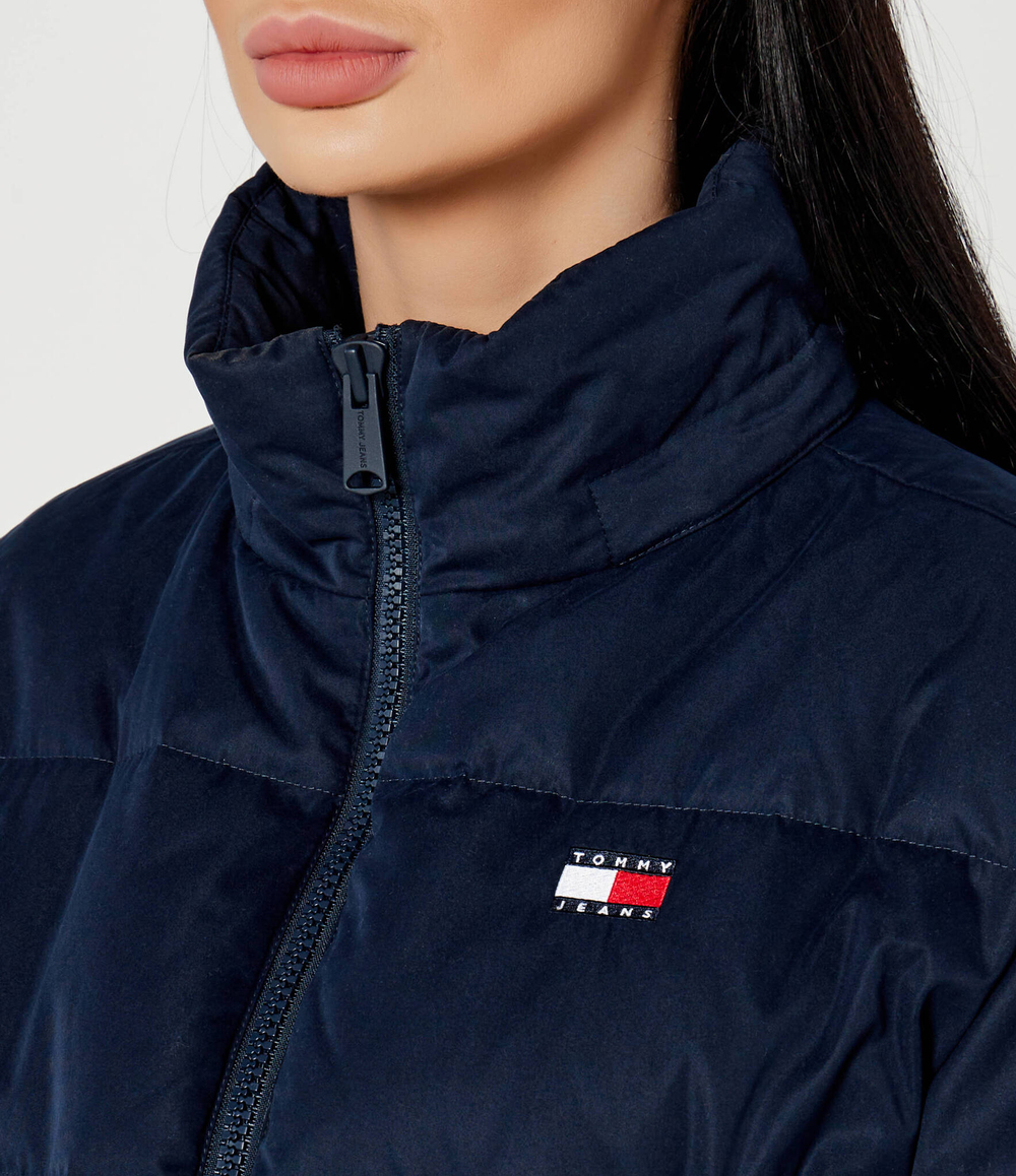 Пуховая куртка Tommy Jeans - темно-синий(DW0DW18821)