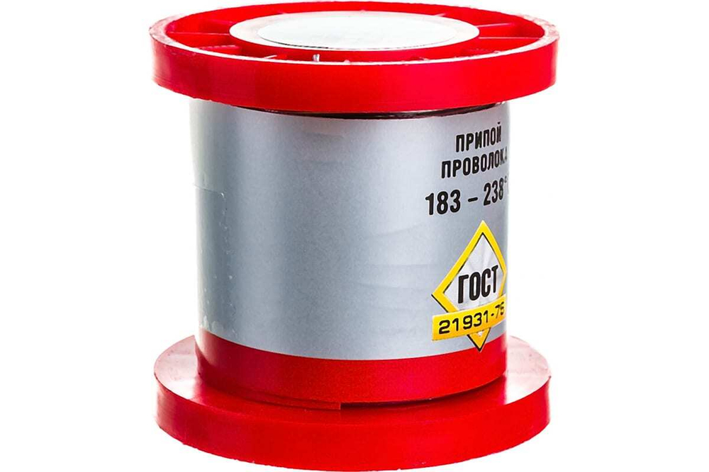 Припой ПОС 40 (1 мм; 100 г; проволока) Зубр 55451-100-10
