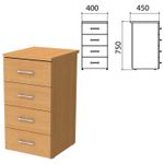 Тумба приставная "Монолит", 400х450х750 мм