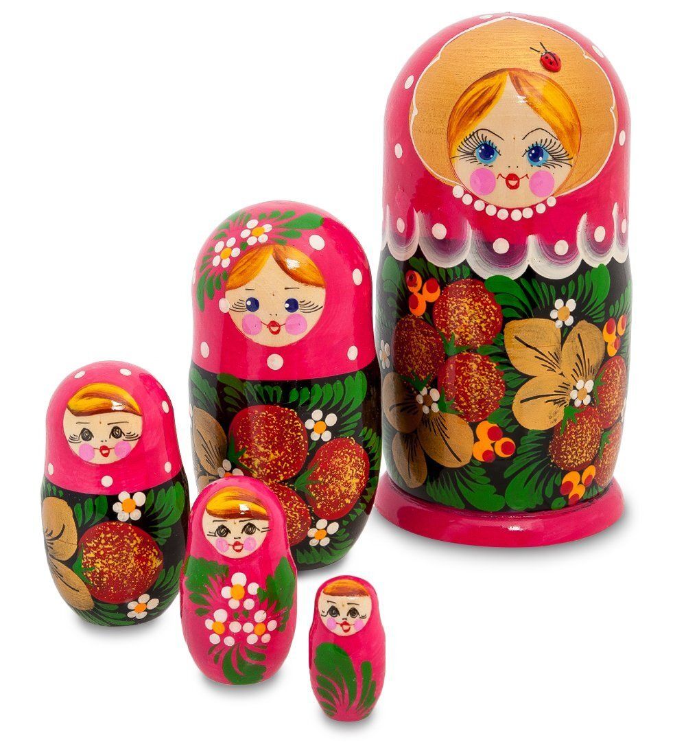 МР-27/11-B Матрешка 5-кукольная «Настенька»