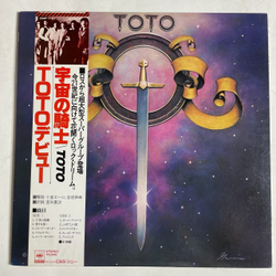 Винтажная виниловая пластинка LP Toto (Japan 1978) (Obi) Hold The Line