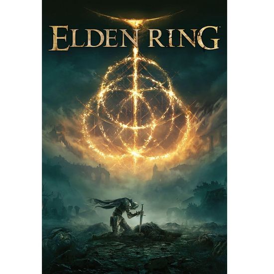Постер PP34890 Elden Ring (Battlefield of the Fallen)