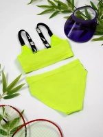 купальник раздельный спортивный с топом для бассейна