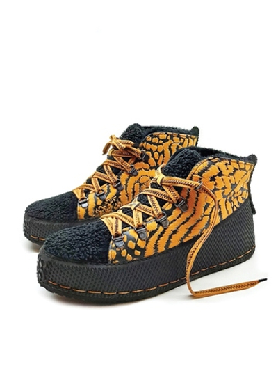 Кеды "Orange Zebra"