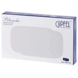 Набор тарелок сервировочных Gipfel Blanche 52669 28х17 см