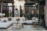 Стол журнальный Garda Decor Garda Decor Кадис (Cadiz) d90*38 см