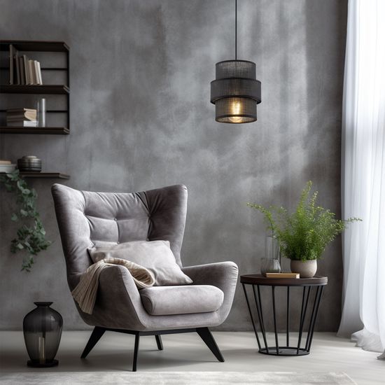 15306 / подвесной светильник / Calisto Black