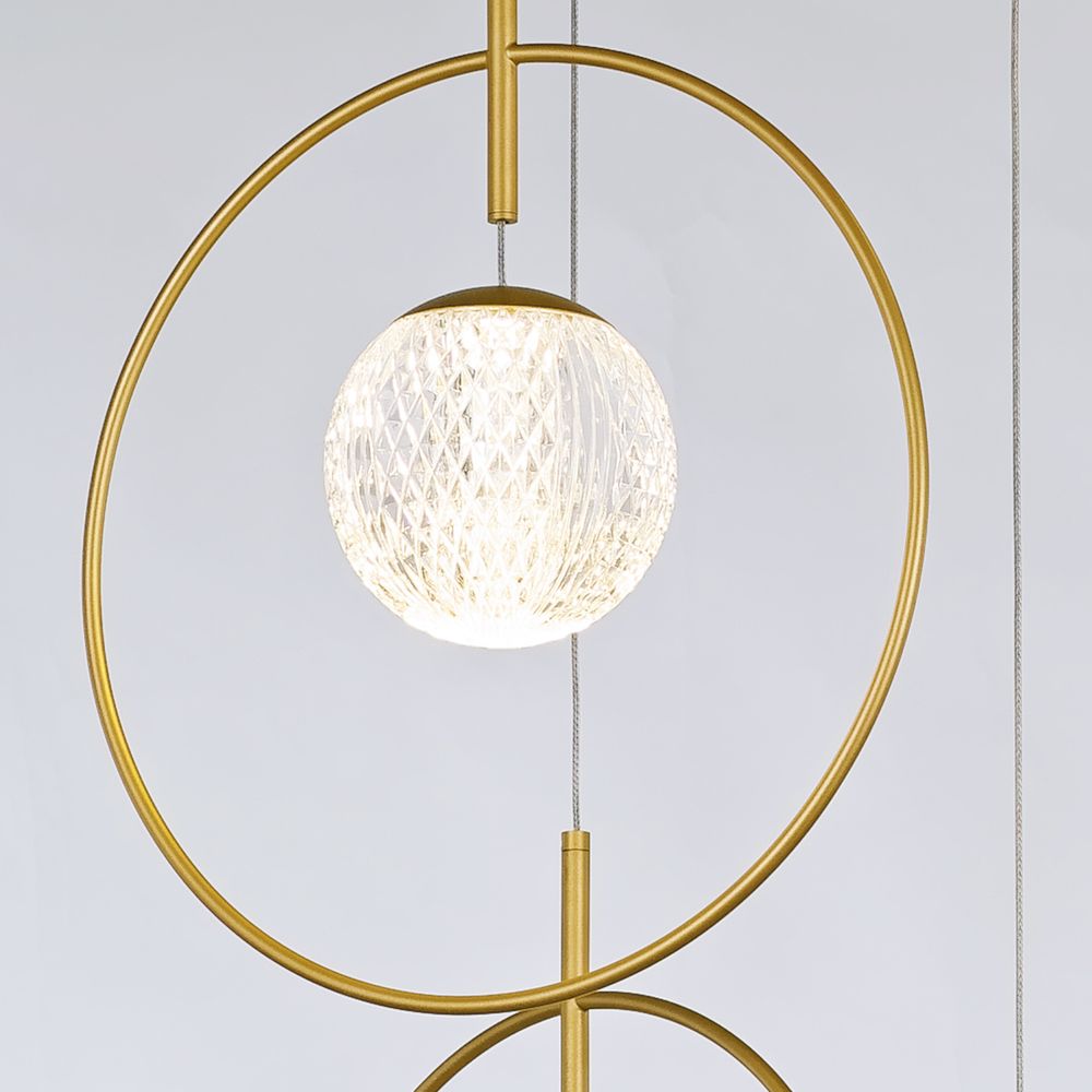 Подвесной светильник MD21001043-5A gold