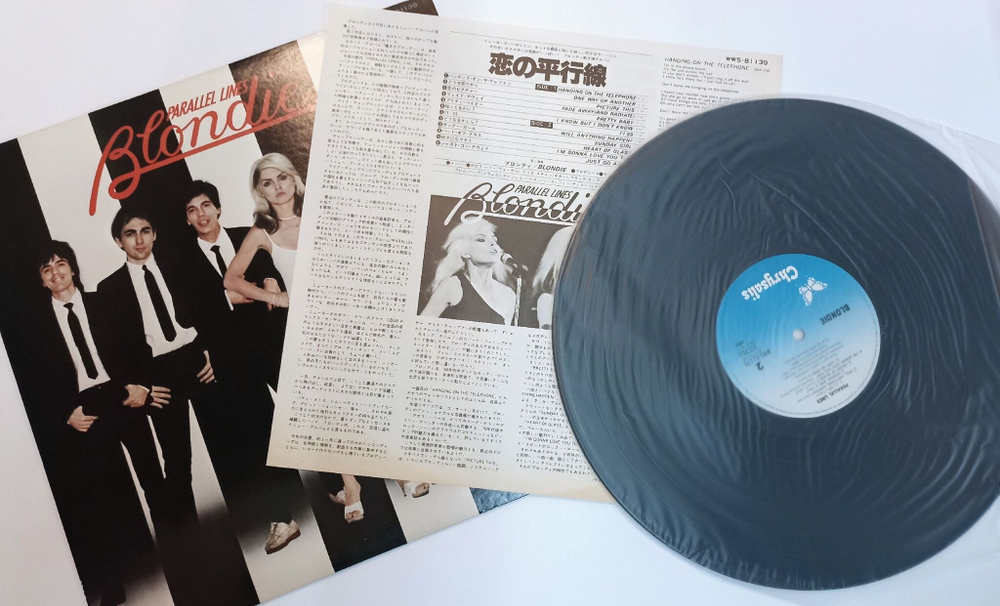 Винтажная виниловая пластинка LP Blondie Parallel Lines (Japan 1978)