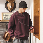 мужской свитшот нового сезона весна-осеньс декоративной строчкой