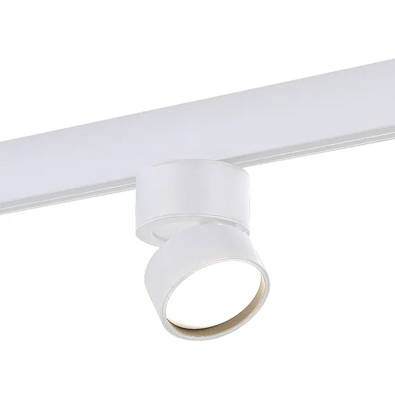 ST809.546.09 Магнитный трековый светильник Белый LED 1*9W 4000K 700Lm Ra>90 120° IP20 D85xH126 48V СКАЙЛАЙН 48V