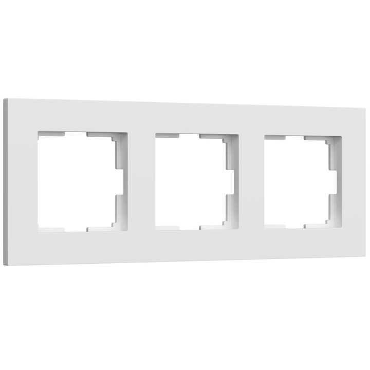 Рамка Werkel Slab на 3 поста белый матовый W0032961 4690389193439