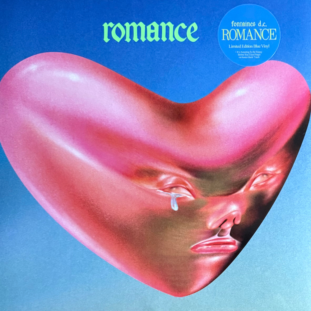 Fontaines D.C. ‎– Romance (Европа 2025г.) LP+7" Blue