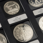 Albo Case (Альбо Кейс) на 4 кассеты (на 48 капсул). Без капсул. Черный Albo Numismatico