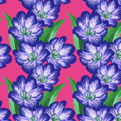 Тюльпаны и листики