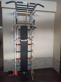 Монтаж шведской стенки Sv Sport в пеноблочные, газоблочные стены