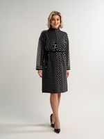 Платье Латута (черно-белое) П15105-18М LT Collection