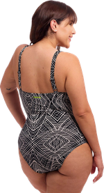 Купальник FUNKITA с поддержкой Space Signals (Ruched)
