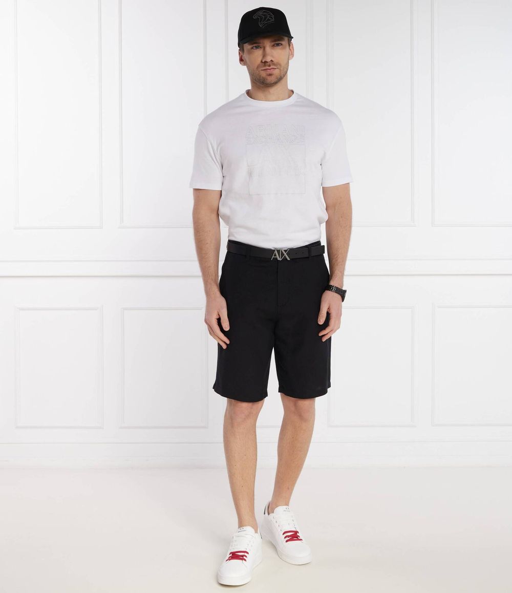 Льняное шорты Armani Exchange - черный(8NZS67 ZNFNZ)