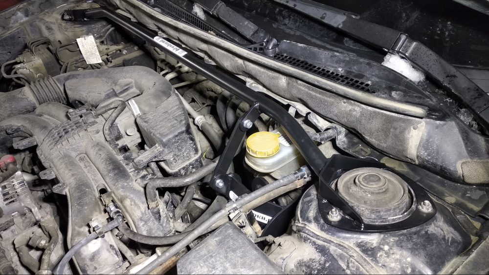 Распорка передних стоек (цельная) Subaru Outback 5 (BS) и Subaru Legacy 6 (BN), (BS) (ПОД ЗАКАЗ)