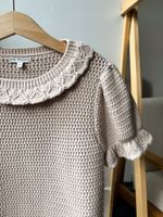 Хлопковый вязаный джемпер Bebe Organic, 116