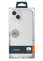 Чехол-накладка Deppa Gel Case (D-88400) для iPhone 15 силиконовый (прозрачный)