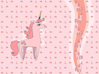 Дизайнерские обои Wall Street Unicorn Valley