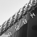Мужской объёмный браслет "Марк", длина 22см. Stainless Steel (нержавеющая сталь).