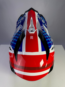 Шлем Airoh AVIATOR ACE 2 PROUD Blue/Red Glossy