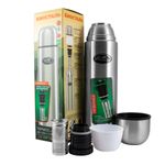 Термос &quot;Биосталь-ОХОТА&quot; с узкой горловиной и пробкой с ситечком, 1,2 л/12/