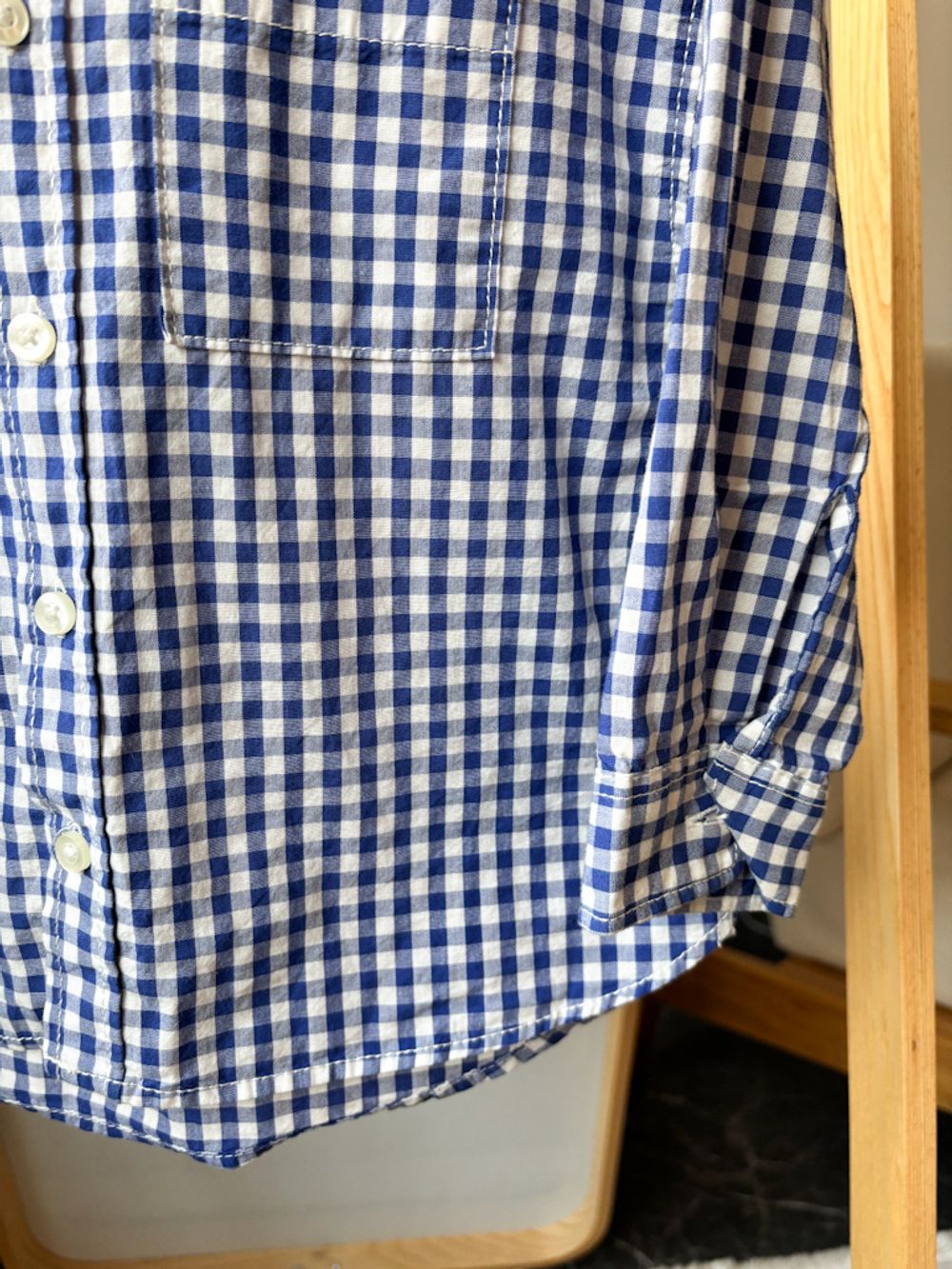 Хлопковая рубашка H&M, 92